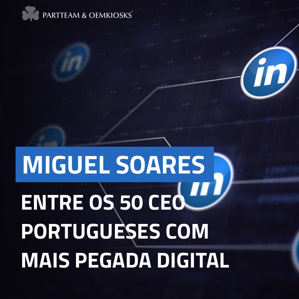 Miguel Soares entre os 50 CEO portugueses com maior pegada digital