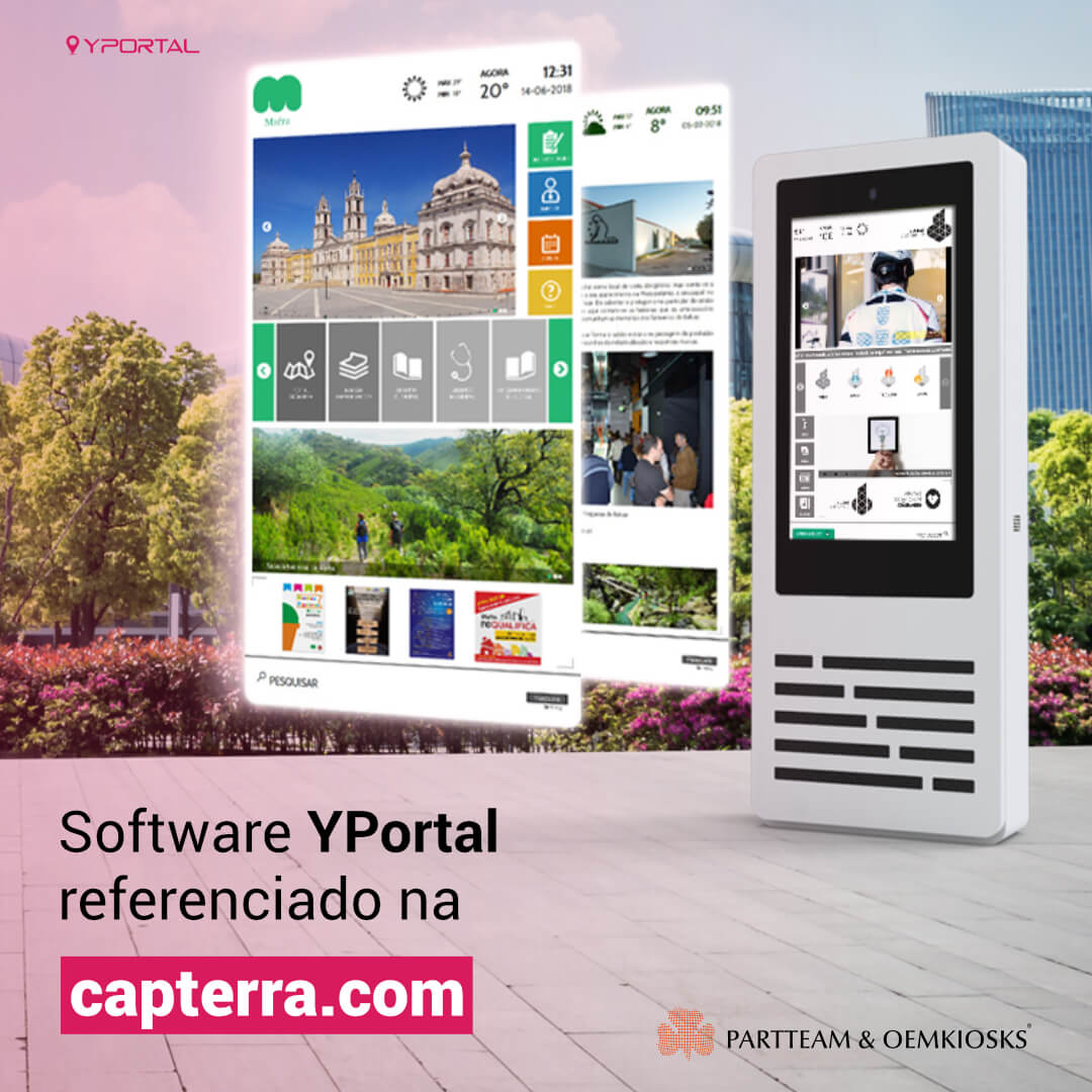 Software YPortal da PARTTEAM & OEMKIOSKS é referenciado na Capterra