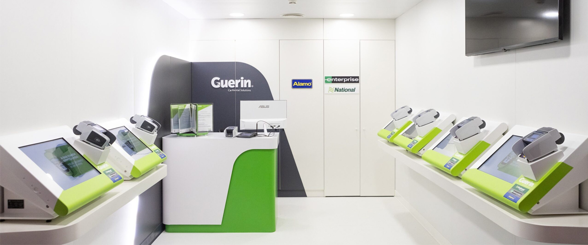 Guerin inaugura nova loja nos Açores com Quiosques Self-service da PARTTEAM & OEMKIOSKS, para Aluguer de Veículos