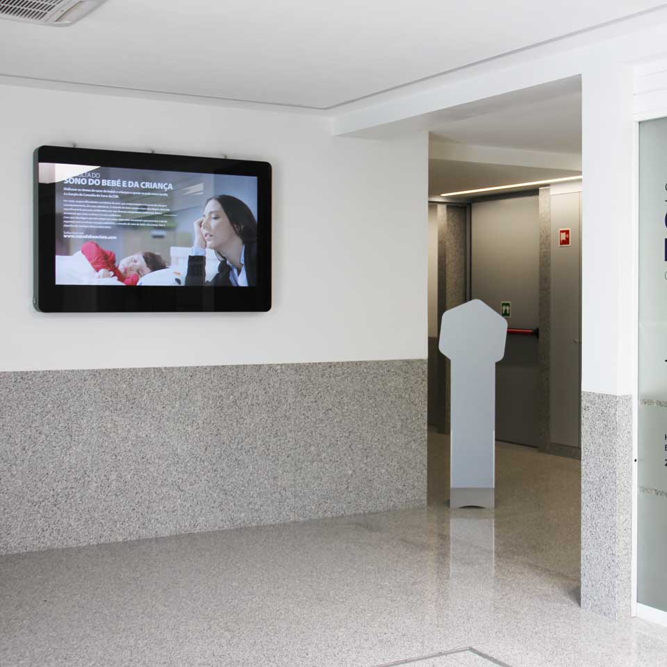 Casa de Saúde da Boavista equipada com Sinalética Digital