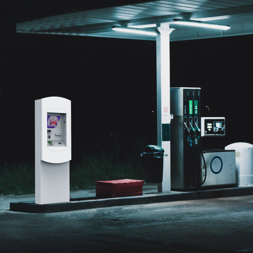 NOMYU STPUMP: O quiosque self-service perfeito para pagamentos em bombas de gasolina e estações de serviço