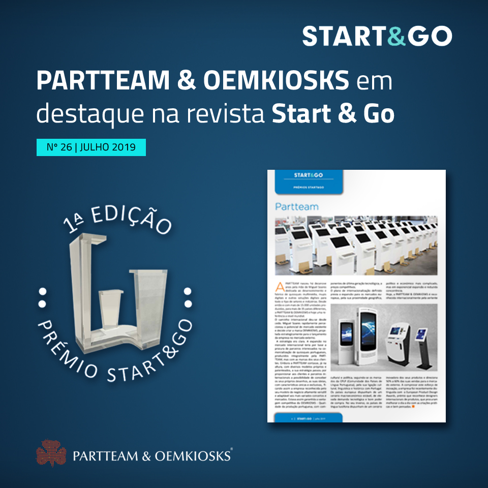Revista digital START & GO destaca PARTTEAM & OEMKIOSKS