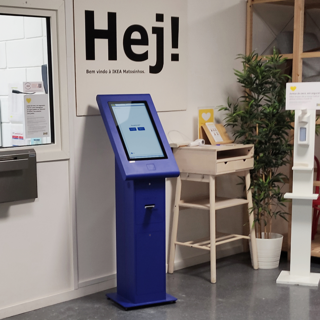 IKEA inova na gestão e registo de visitas com o apoio da PARTTEAM & OEMKIOSKS