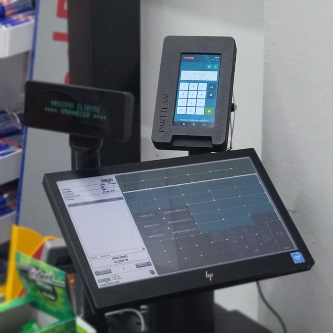 Na vanguarda da tecnologia, o Supermercado Amanhecer aposta no Casharmour CH2, uma solução PARTTEAM & OEMKIOSKS