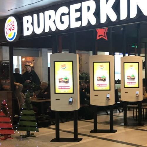 Parceria PARTTEAM & OEMKIOSKS - Quiosques de Checkout para Burger King